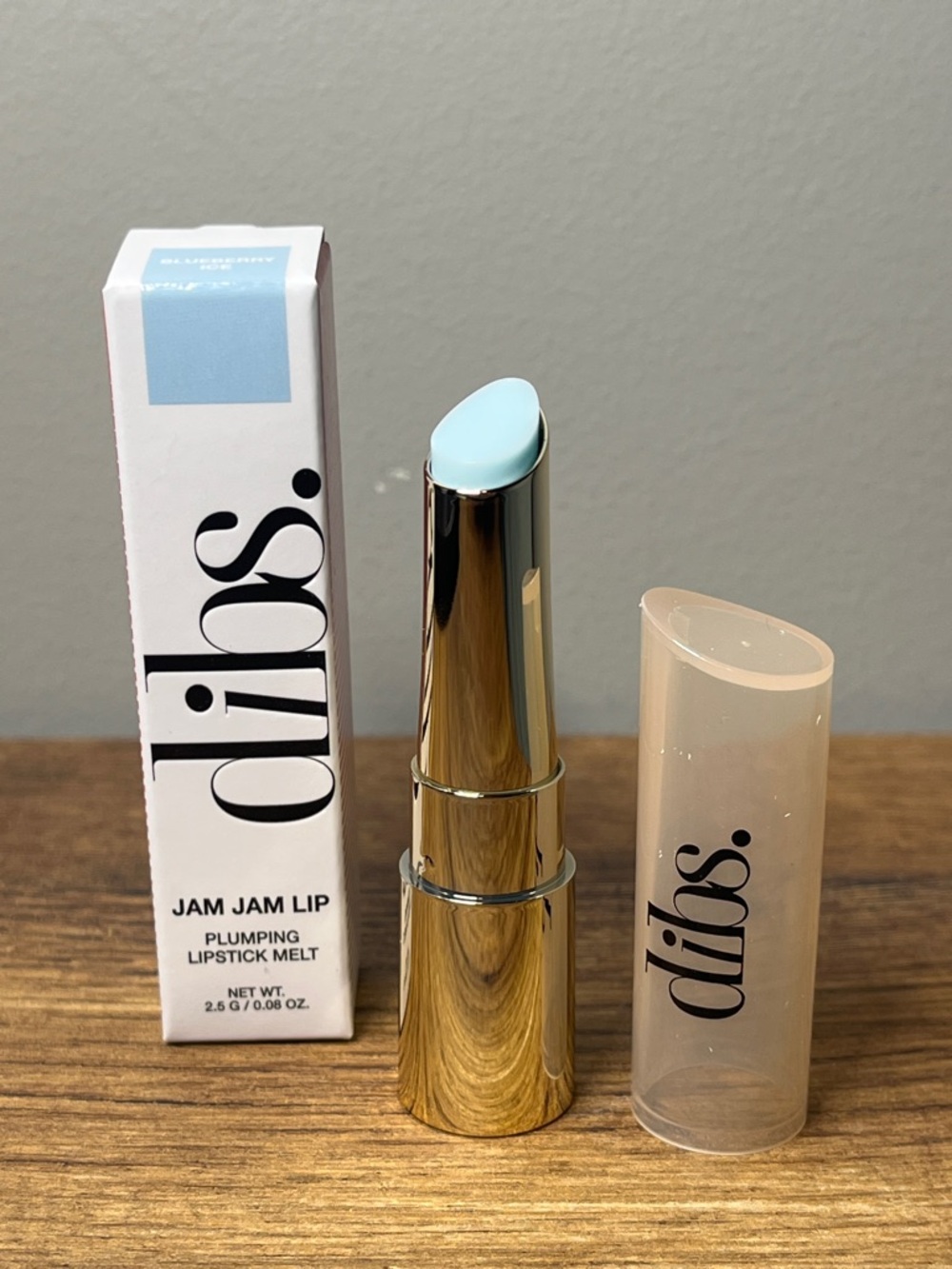 dibs. Jam Jam Lip Plumping Lipstick Melt - Blueberry Ice